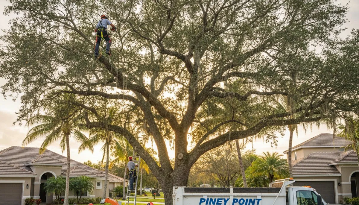 Professional tree removal service in Clearwater FL by certified arborists